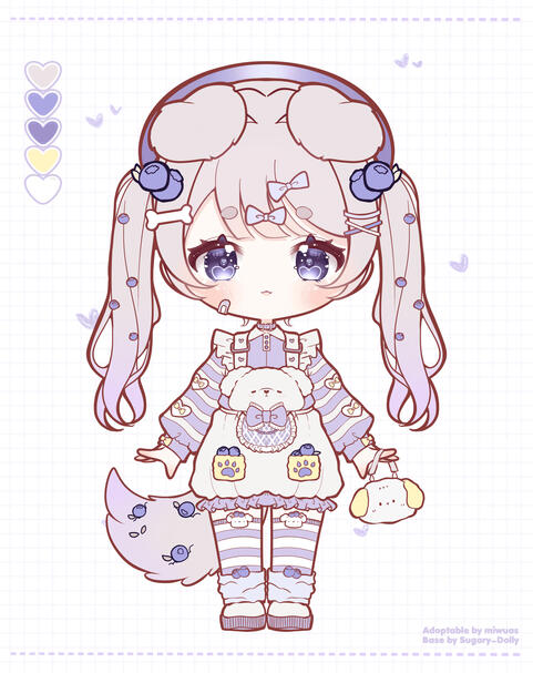 Blueberry Puppy Shu